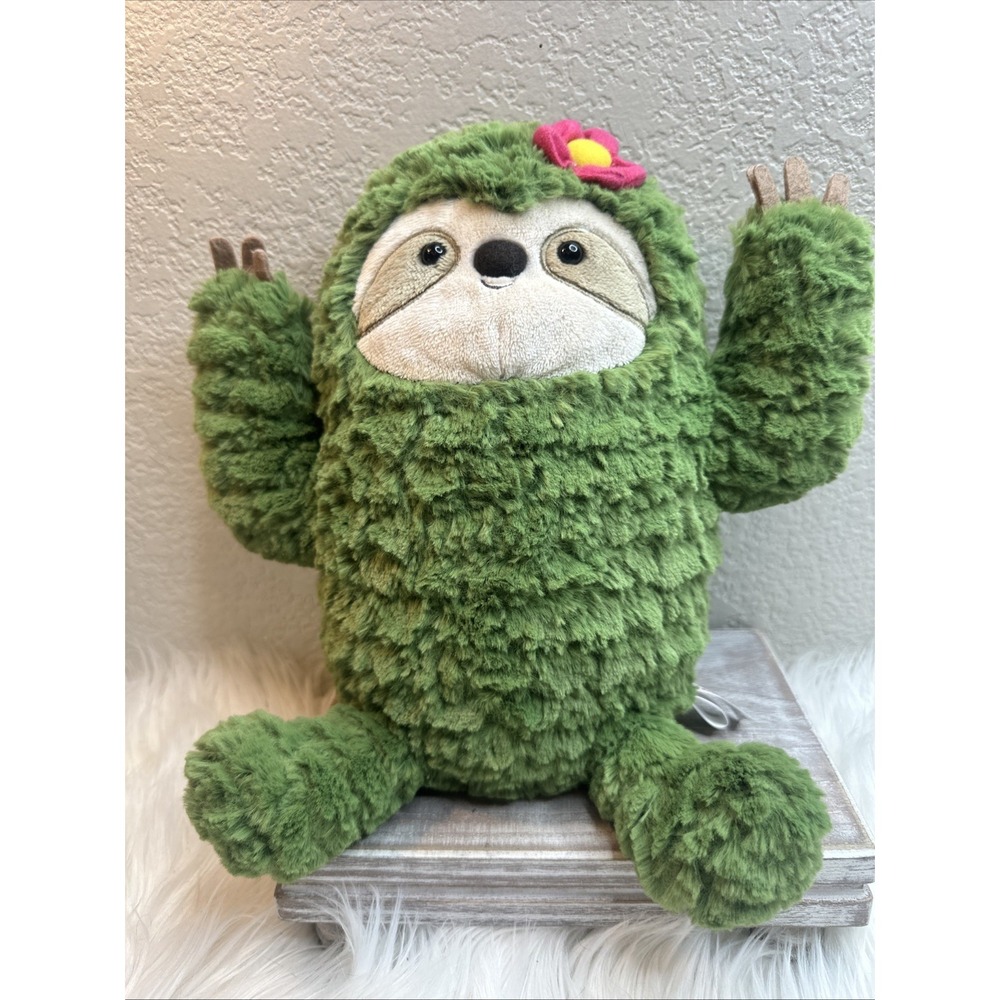 $15  🌙 Aurora Cactus Sloth 10 Inch Plush Figure CLEAN Fast Shipper